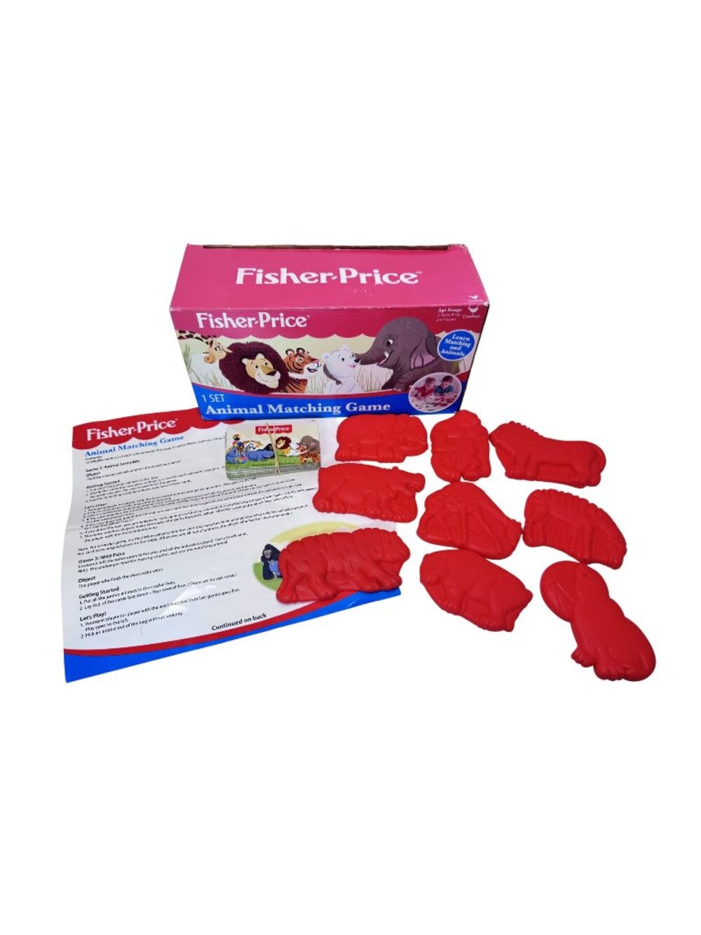 Fisher-Price Animal Matching Game Cardinal 2016